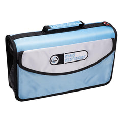 CASE-IT MED MANAGER front velcro pouch stores scripts and records for quick access