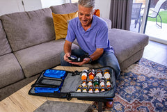 CASE-IT MED MANAGER on-the-go organizer for pens and IDs