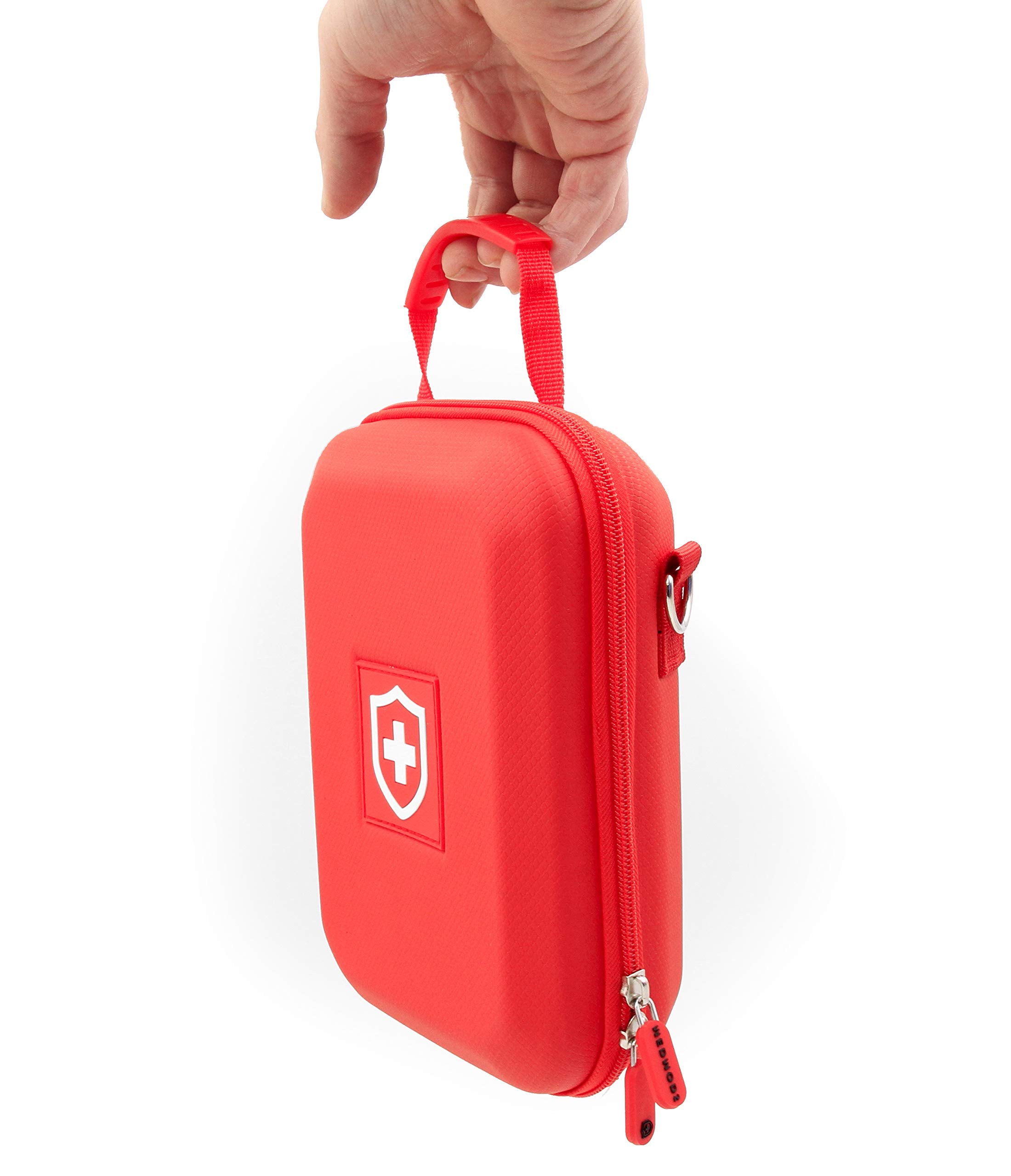 Casematix MedMods hard-shell exterior shields inhaler accessories during transit.