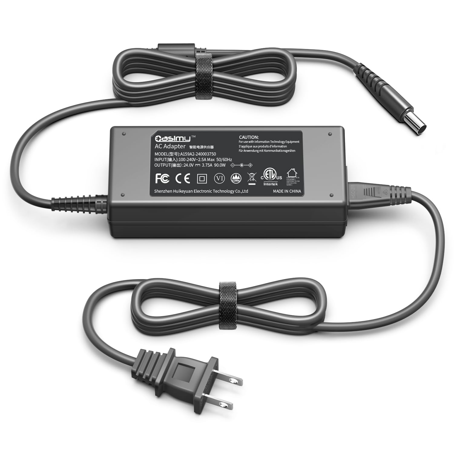 CASIMY 24V adapter showing Luna G3 front connection for stable power