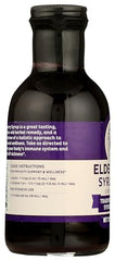 Cassie Green Health elderberry syrup 8 oz and 12 oz bottles shown for flexible dosing.