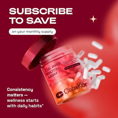 Cata-Kor wellness routine image shows an approachable daily supplement habit.
