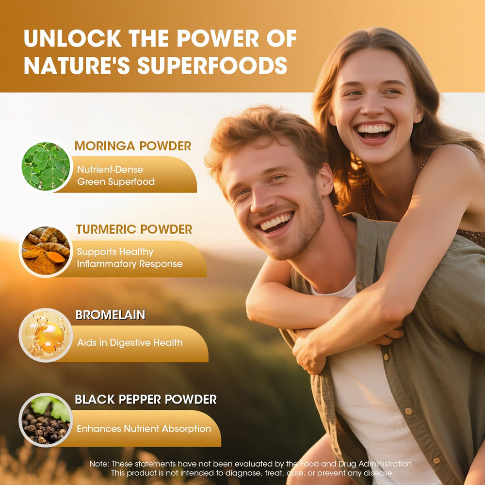 Catfit black pepper enhances absorption of active ingredients.