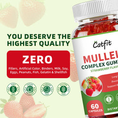 Catfit Mullein Gummies daily routine using gummies for wellness.
