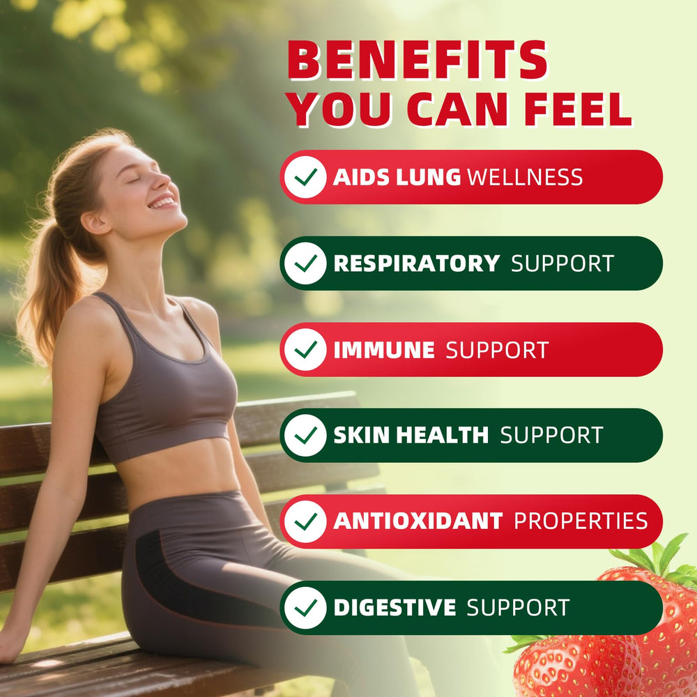 Catfit Mullein Gummies strawberry close-up highlighting flavor and easy chew.