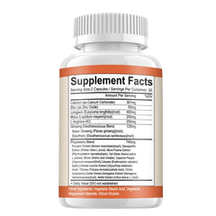 CAUDAN capsules in bottle close-up for easy daily intake.
