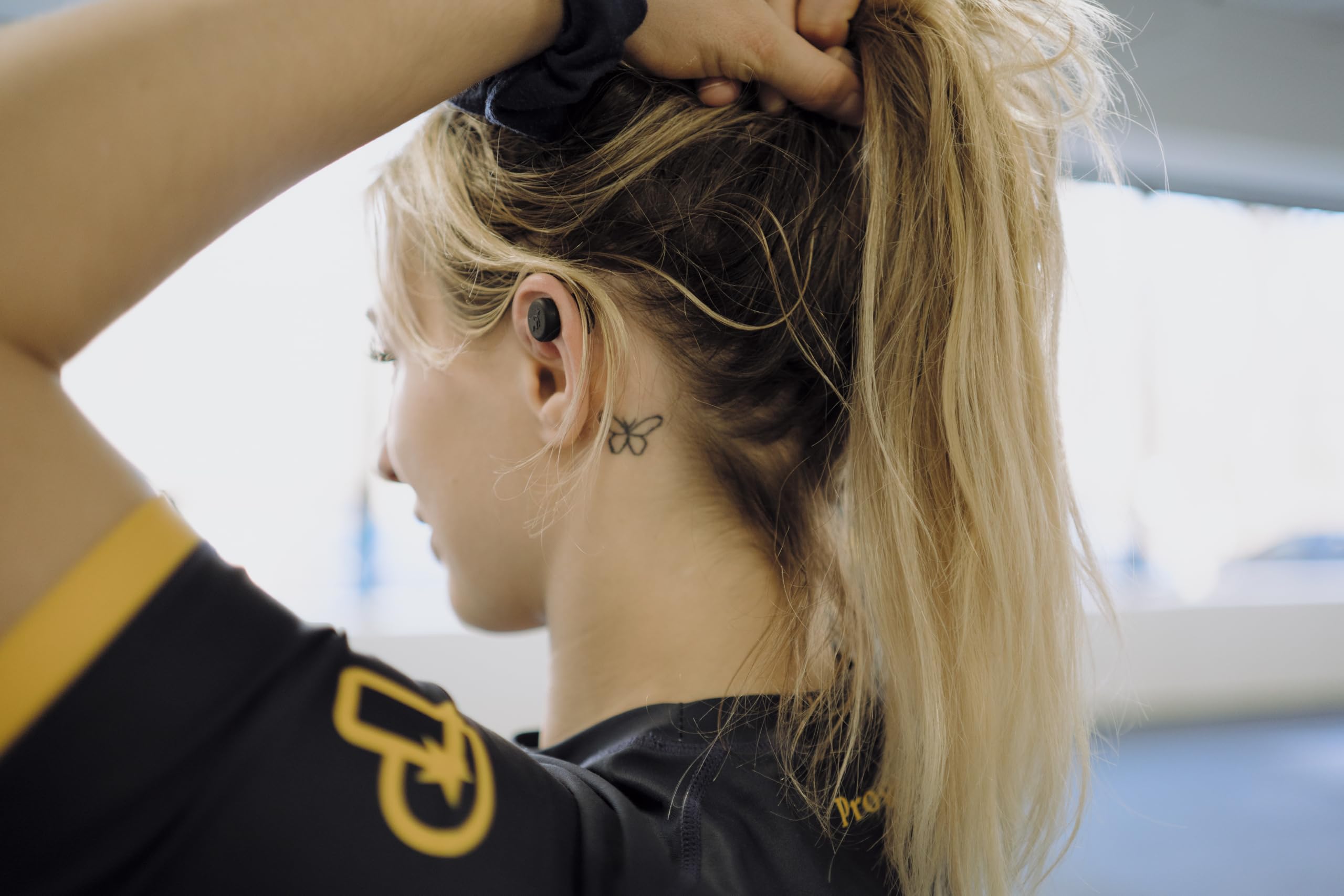 CauliBuds athlete-grade ear care kit helps maintain ear shape between workouts.