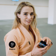CauliBuds BJJ MMA ear-guard alternative supports ear protection during grappling.