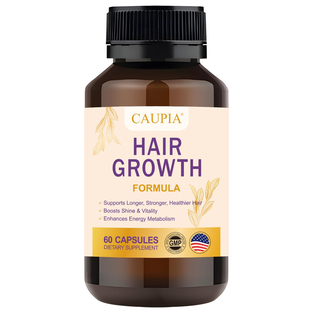 CAUPIA Hair Energy capsules bottle ready for daily scalp support.