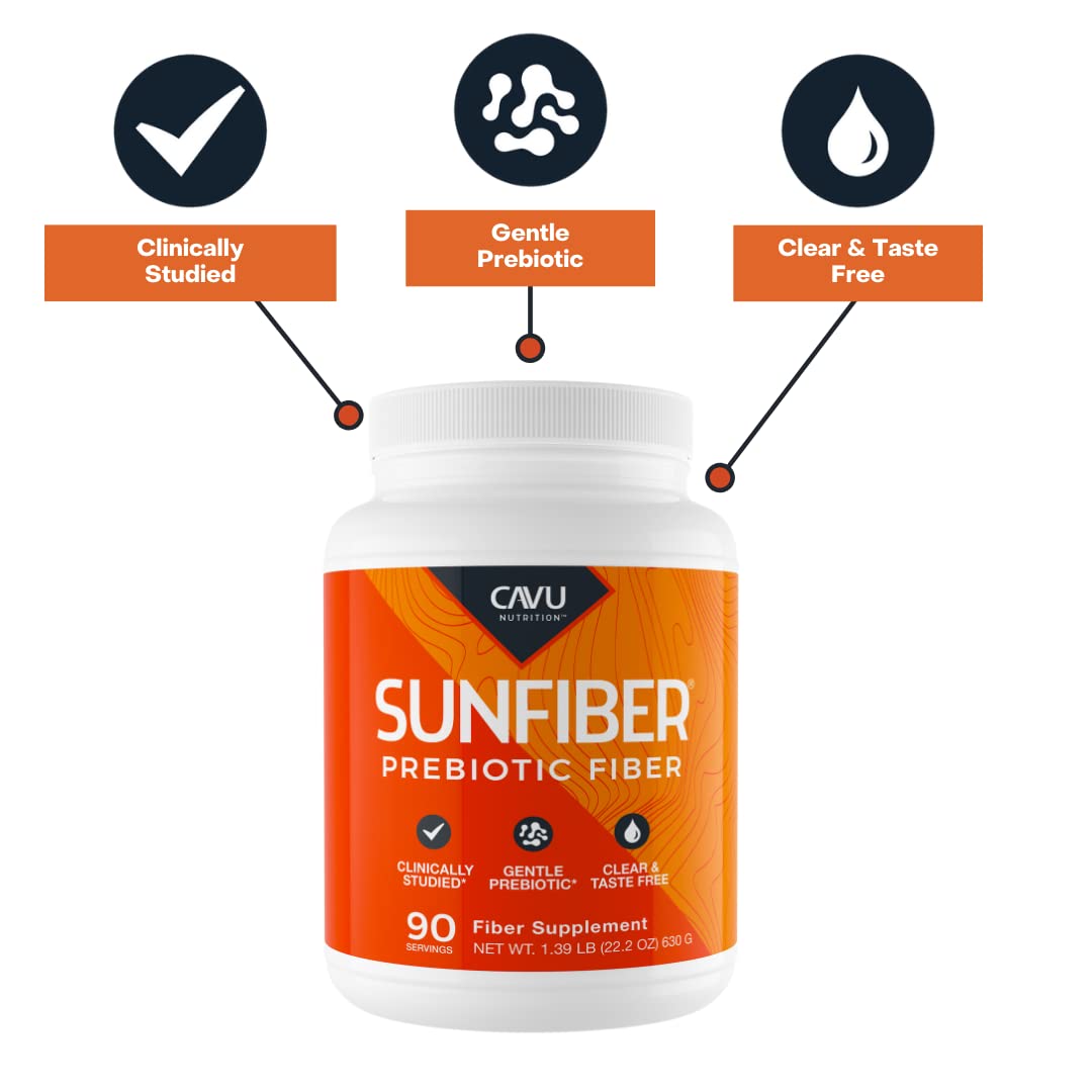 CAVU Sunfiber packaging front emphasizes simple, daily use