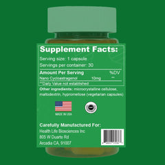 CAW vegetarian capsule layout highlights plant-based capsule format