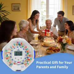 CB CURABOX sliding retrieval window improves accessibility for seniors.