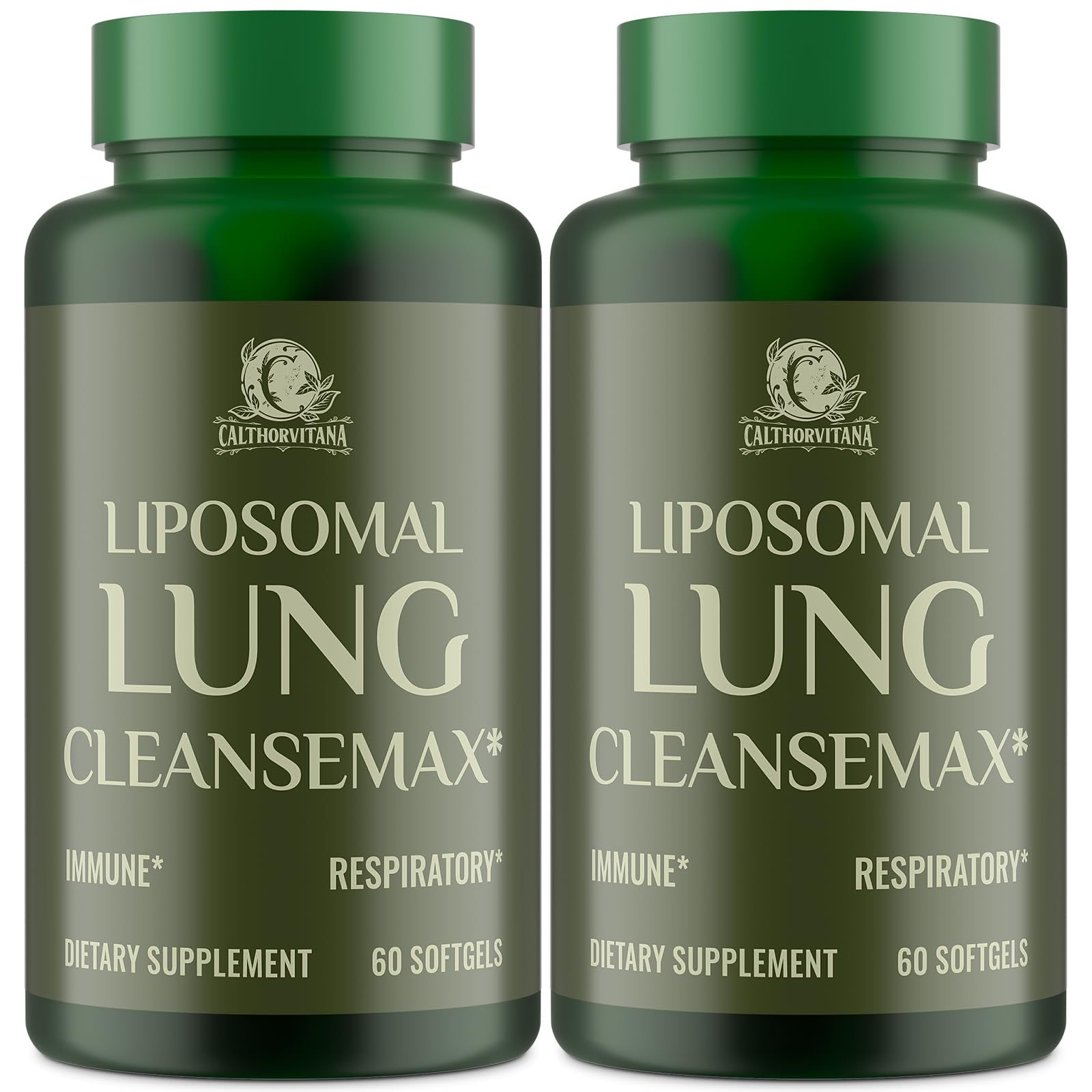 C Calthorvitana Liposomal Lung Cleansemax bottle — enhanced absorption for daily wellness.