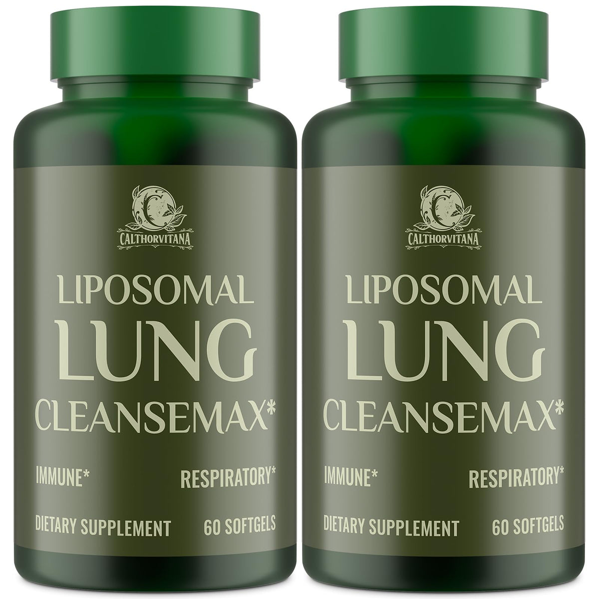 C Calthorvitana Liposomal Lung Cleansemax bottle — enhanced absorption for daily wellness.