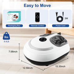 CCHYF foot massager compact size fits home or office spaces