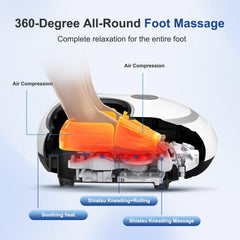 CCHYF foot massager heat function provides soothing warmth after a long day