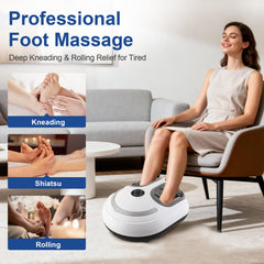CCHYF foot massager with three heating levels for gradual warmth