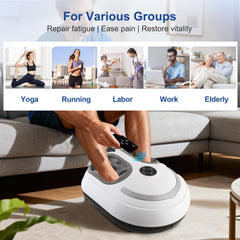 CCHYF foot massager LCD touchscreen for quick and intuitive setup