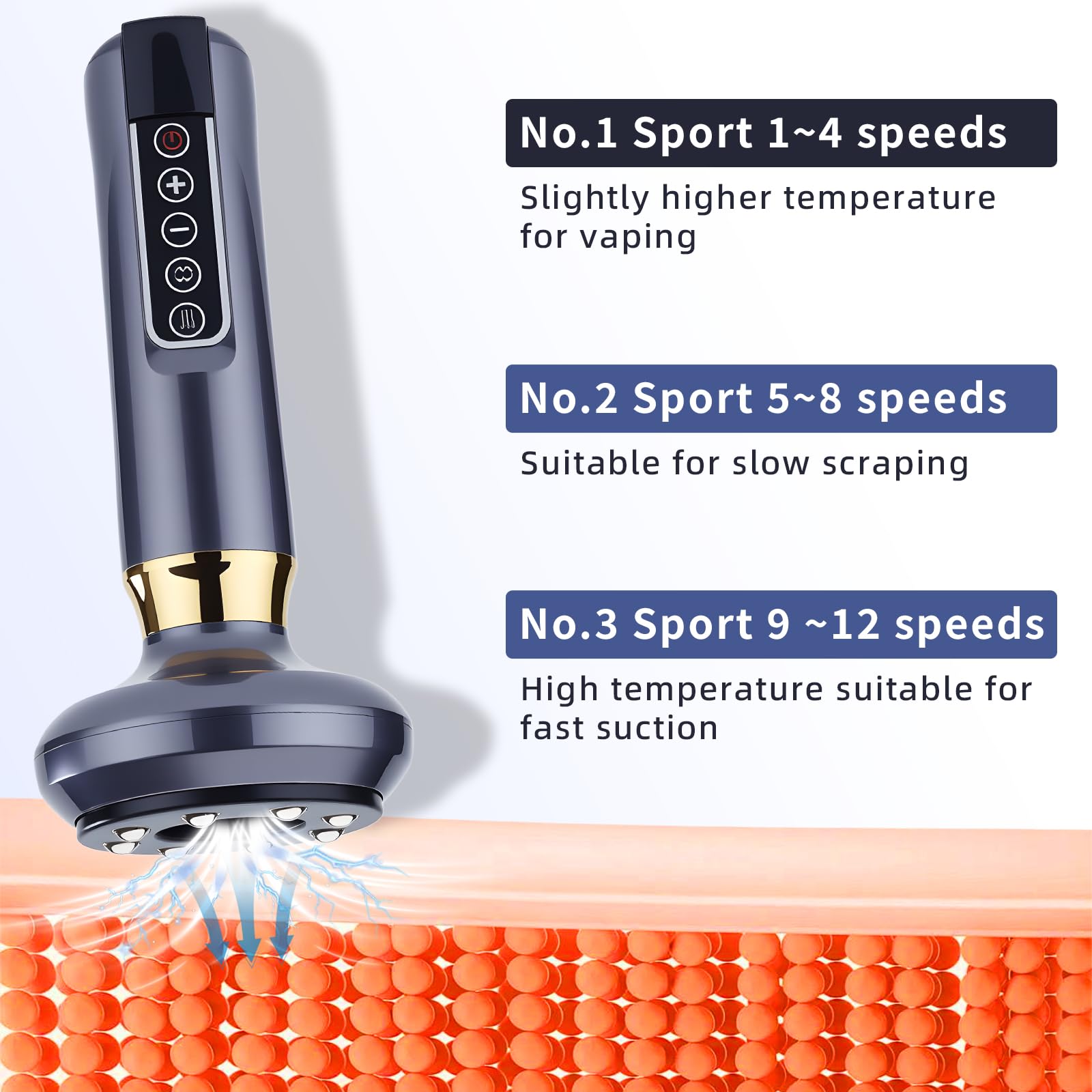 ccdd outdoors Glowfit massager compact and portable for at-home or travel use.