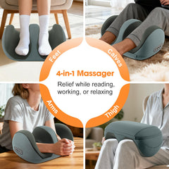 CCHYF massager used on feet, calves and arms for soothing relief