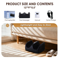 CCHYF foot massager operates with a whisper-quiet motor