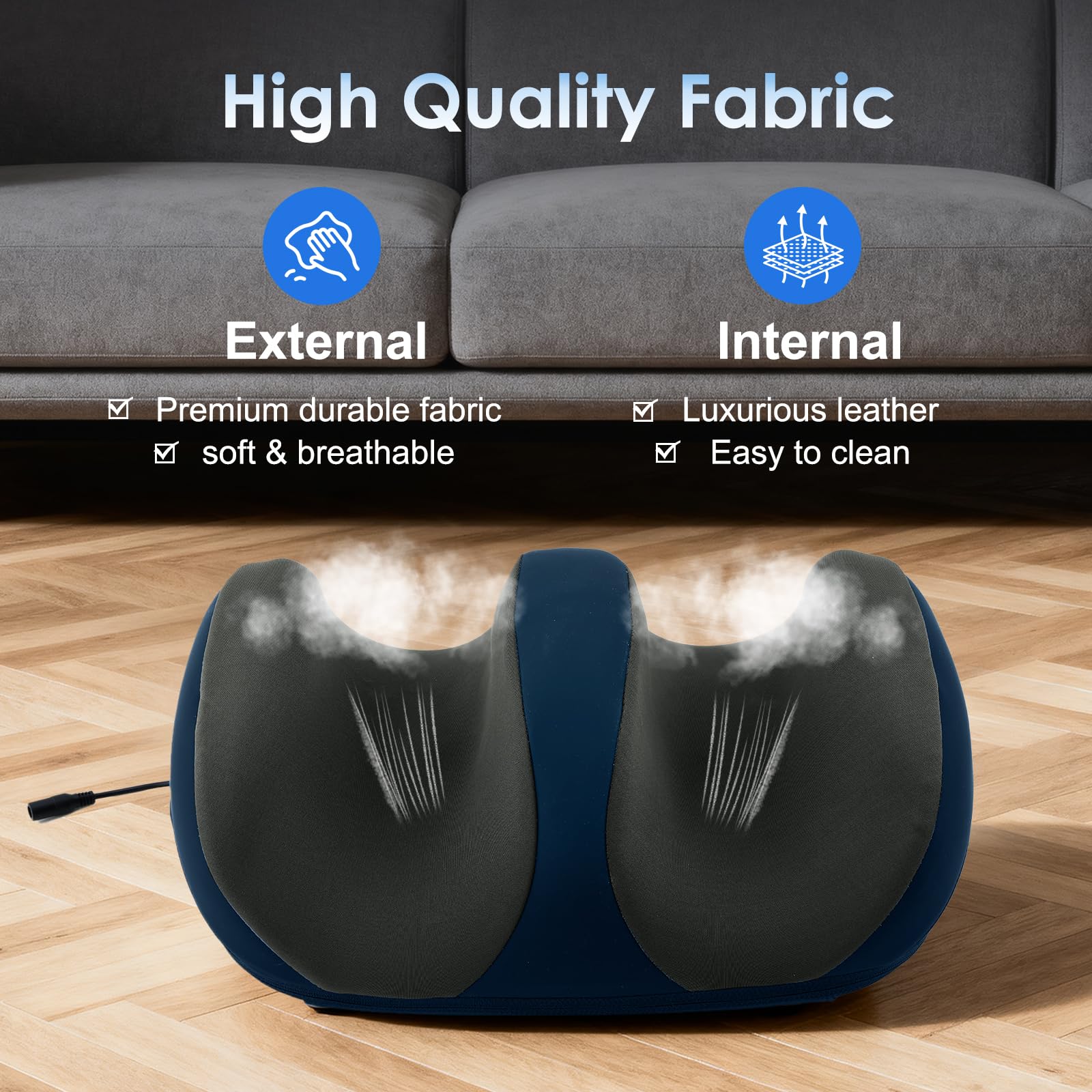 CCHYF heating element provides a warm, comforting layer during sessions.