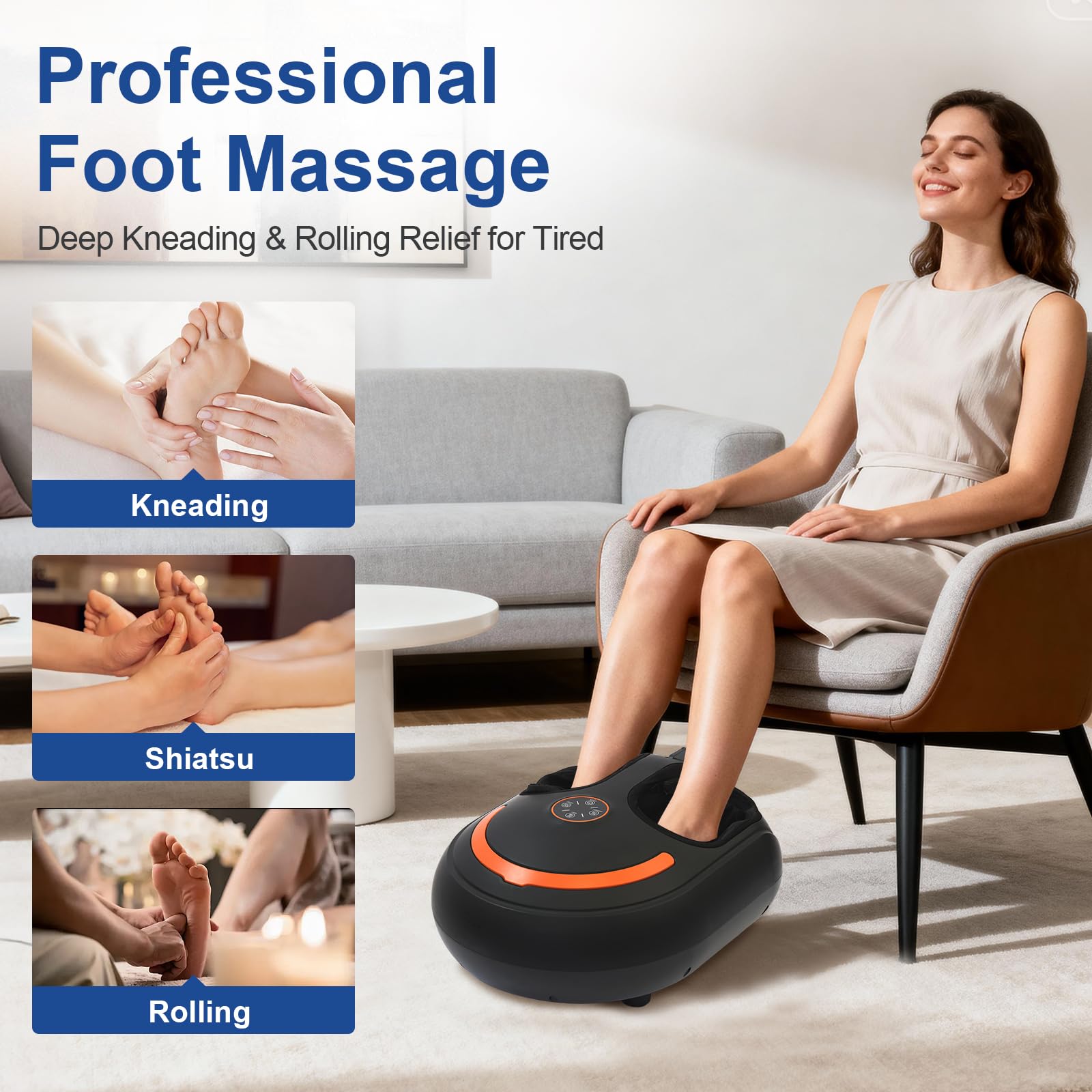 CCHYF Massager with 6 adjustable air compression levels for personalized comfort