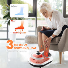CCHYF Shiatsu massager removable foot cover simplifies cleaning and hygiene maintenance.