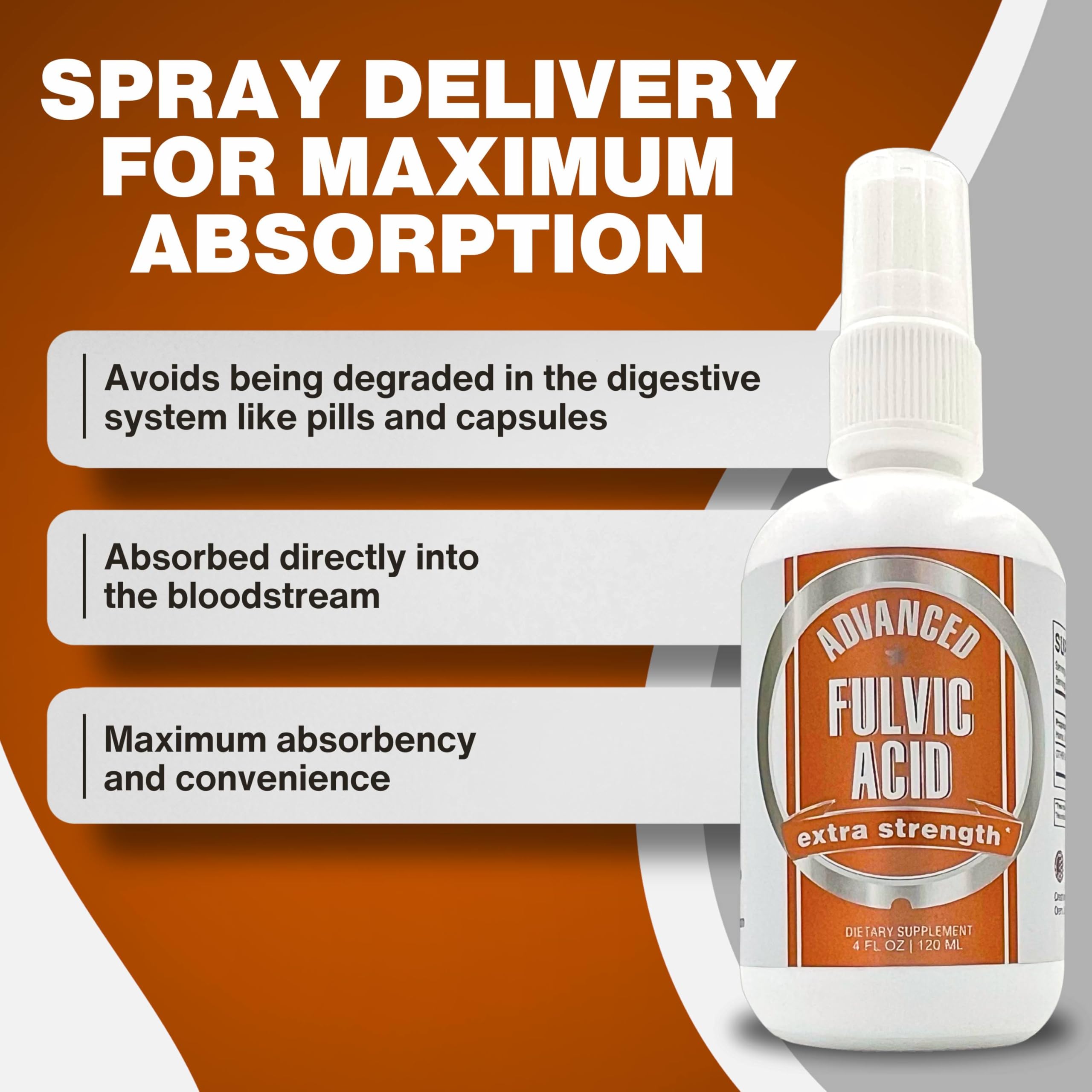 CCL Supplements spray demonstrates six-spray dosing for convenient daily use.