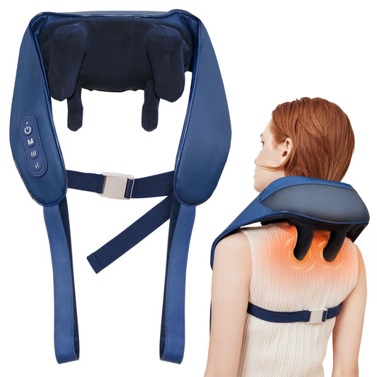 CDJK neck and shoulder massager front view for targeted tension relief