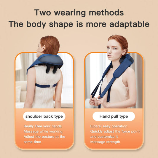CDJK massager side view showing ergonomic design and smooth rollers