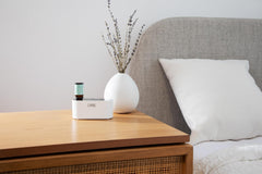 Three premium fragrance oils included for customizable scent experiences.