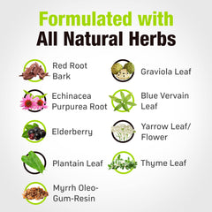 Cedar Bear All-Natural Wellness Formula label shows preservative-free design for vitality