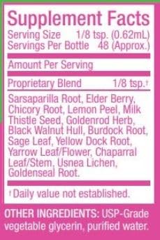 Cedar Bear Naturales Herbal Detox for Kids dropper enables easy daily dosing