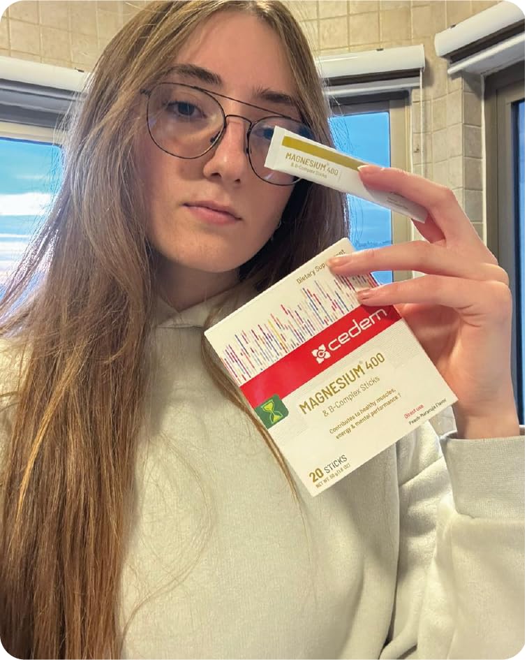 CEDEM nutrition label on packaging for quick reference