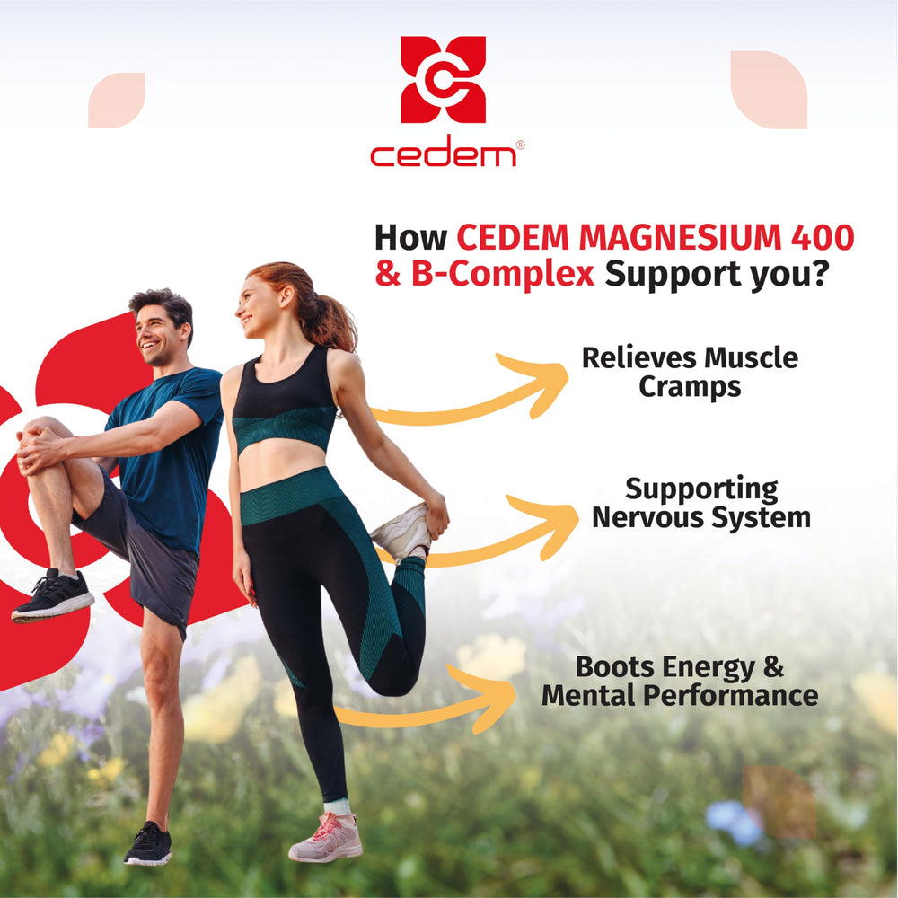 CEDEM sticks show B6 and B12 for potential energy support
