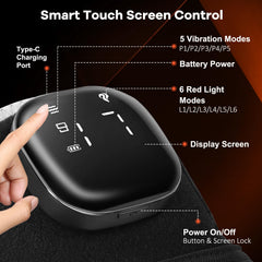 CEEXTKAY knee brace rechargeable battery enables wireless therapy on the go.