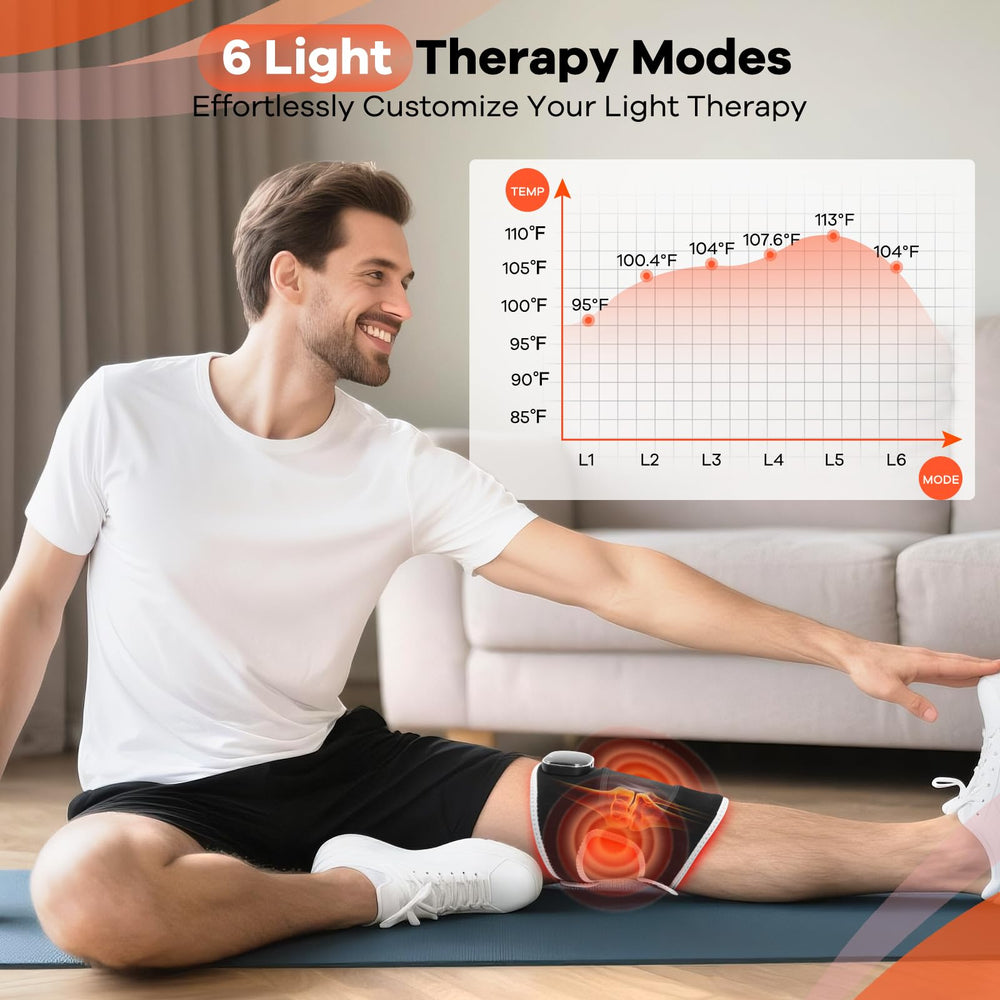 CEEXTKAY knee brace touchscreen control for easy at-home therapy sessions.