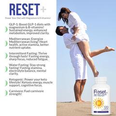 CELCLENE Reset+ bottle pour into glass demonstrating easy on-the-go hydration.