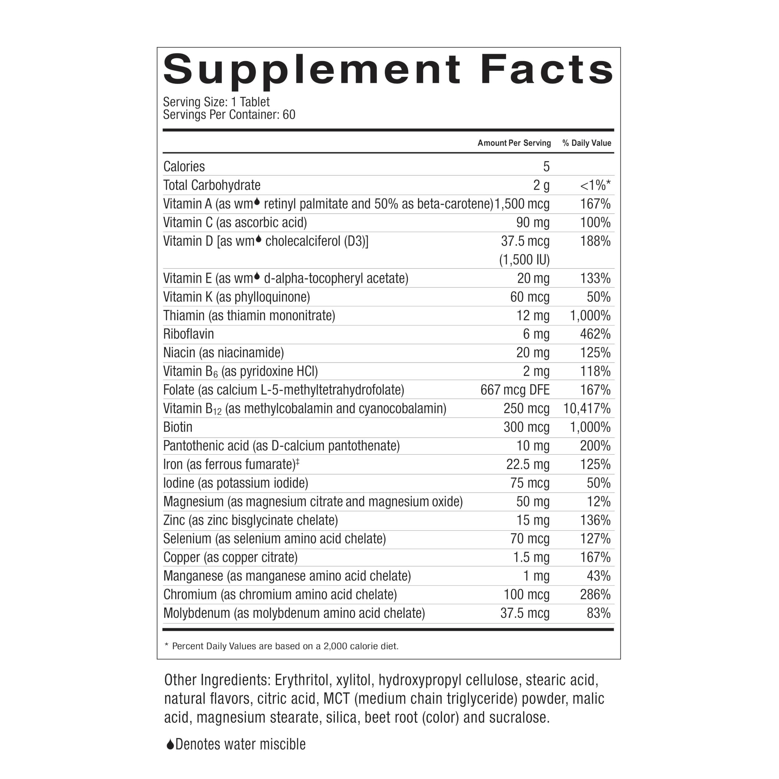 Celebrate Bariatric chewables gluten-free sugar-free bottle emphasizes clean post-surgery nutrition