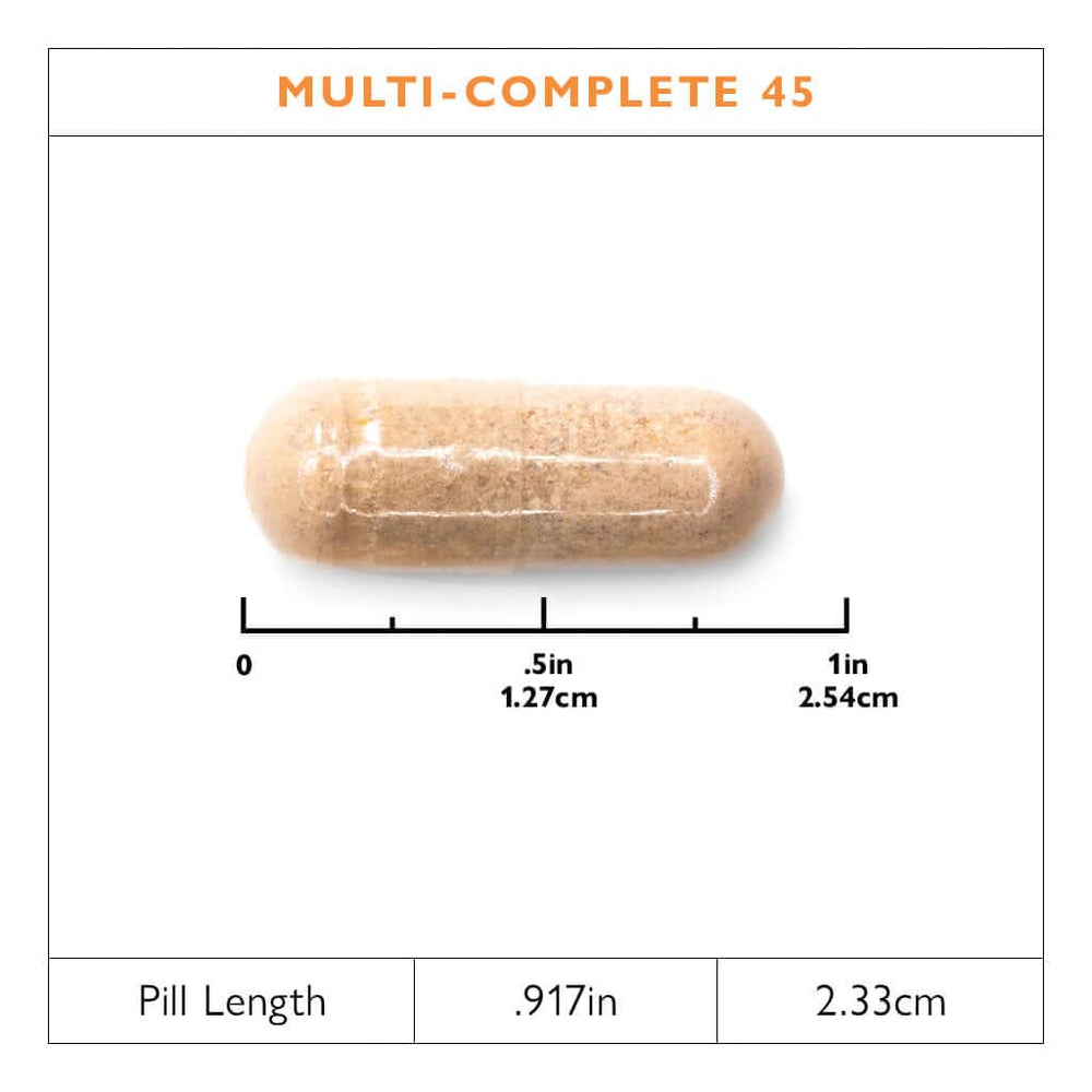 Celebrate bariatric multivitamin bottle with easy-to-swallow caplets