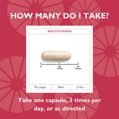 Celebrate bariatric multivitamin serving schedule emphasizes thrice-daily dosing.