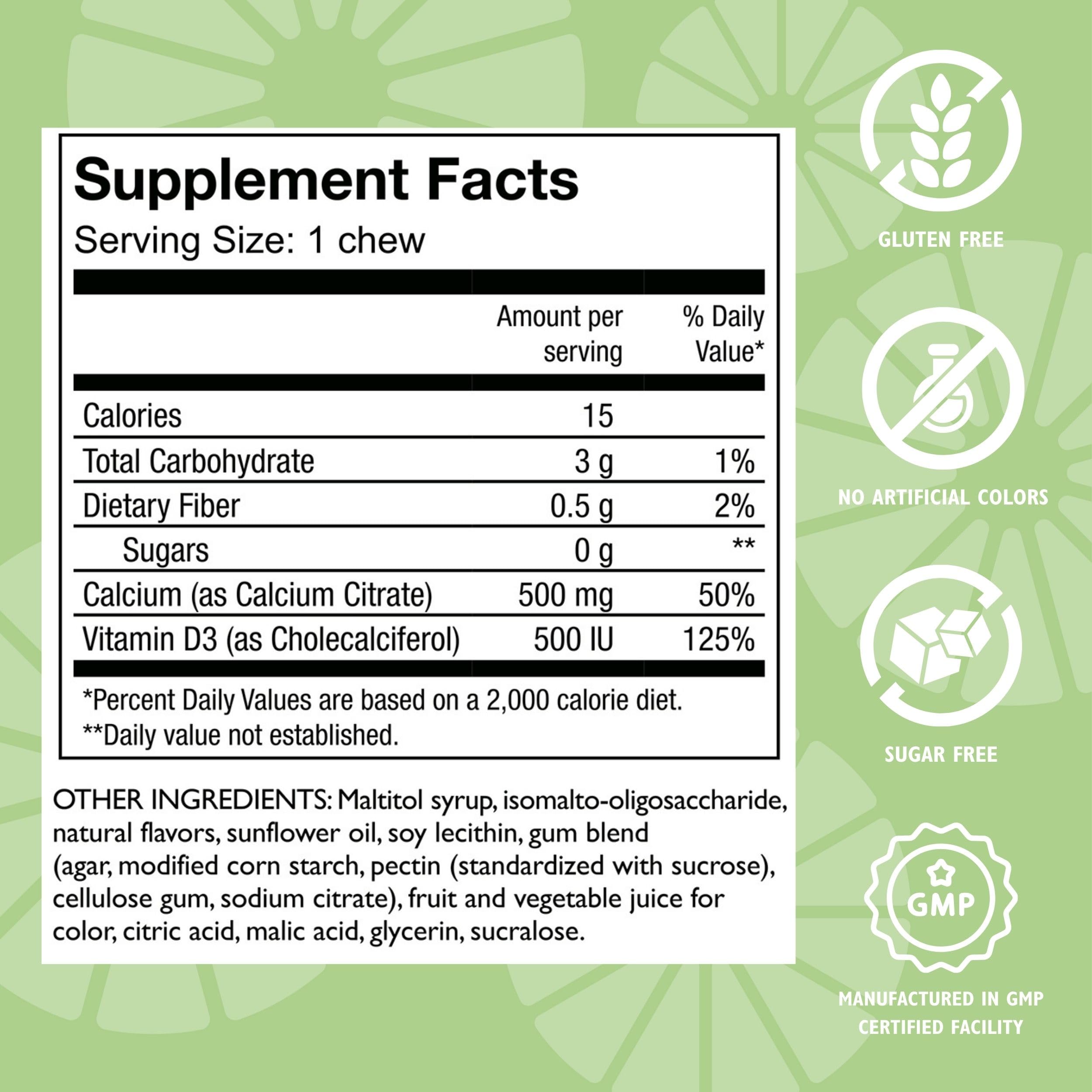 Celebrate Bariatric soft chews bottle pour shows easy daily dosing.