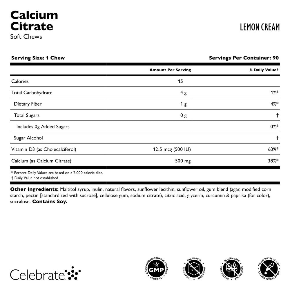 Celebrate Bariatric soft chews individually wrapped packaging enables on-the-go supplementation