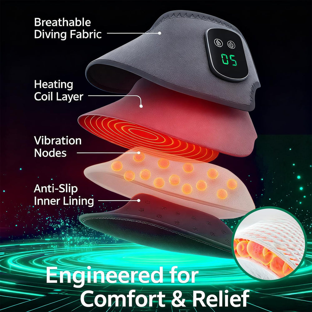 Celinfto Foot Massager five heat-levels for personalized warmth
