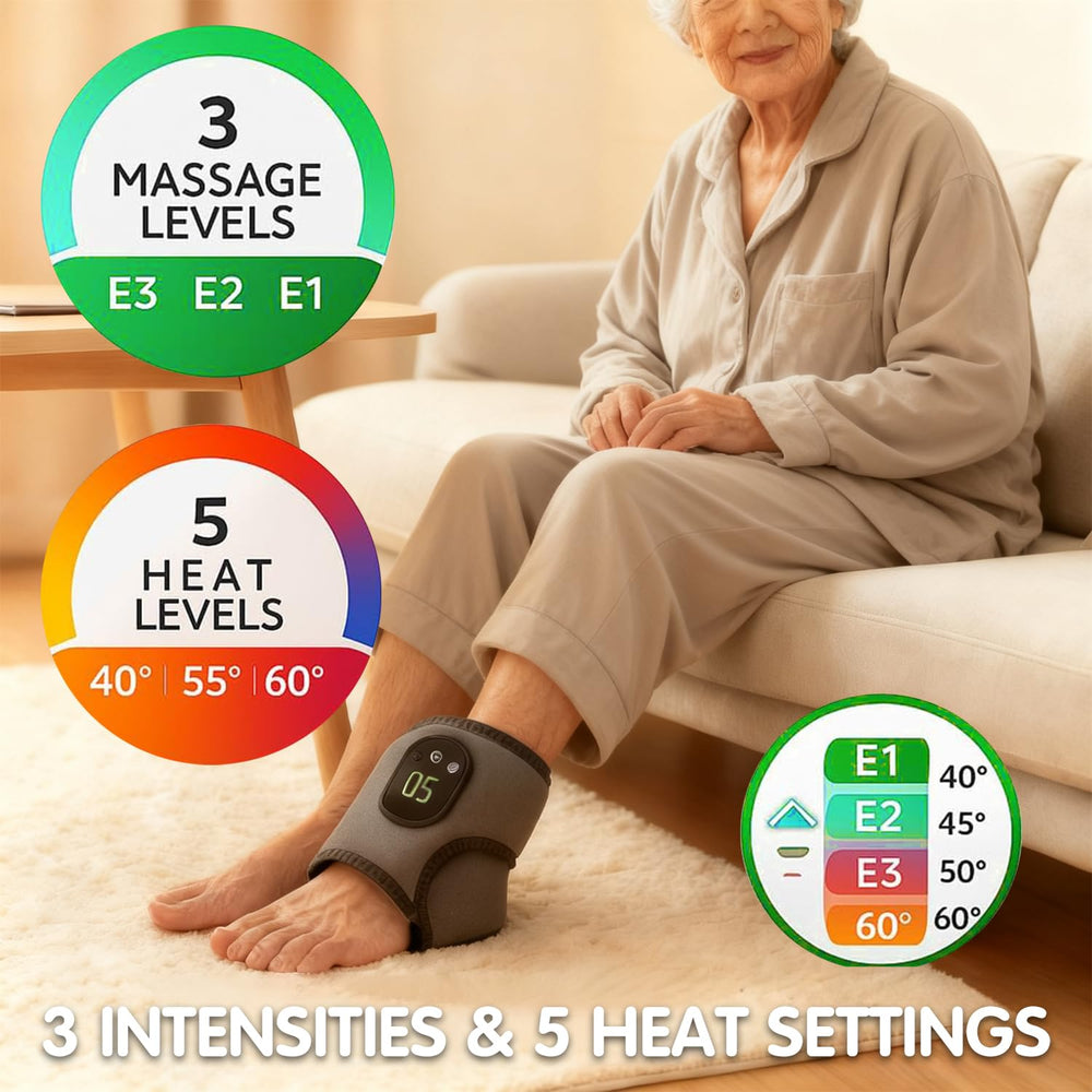 Celinfto Foot Massager vibration-settings for customizable pulses
