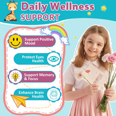Bright, fruity flavor close-up invites kids to try the saffron Pixie Stick.