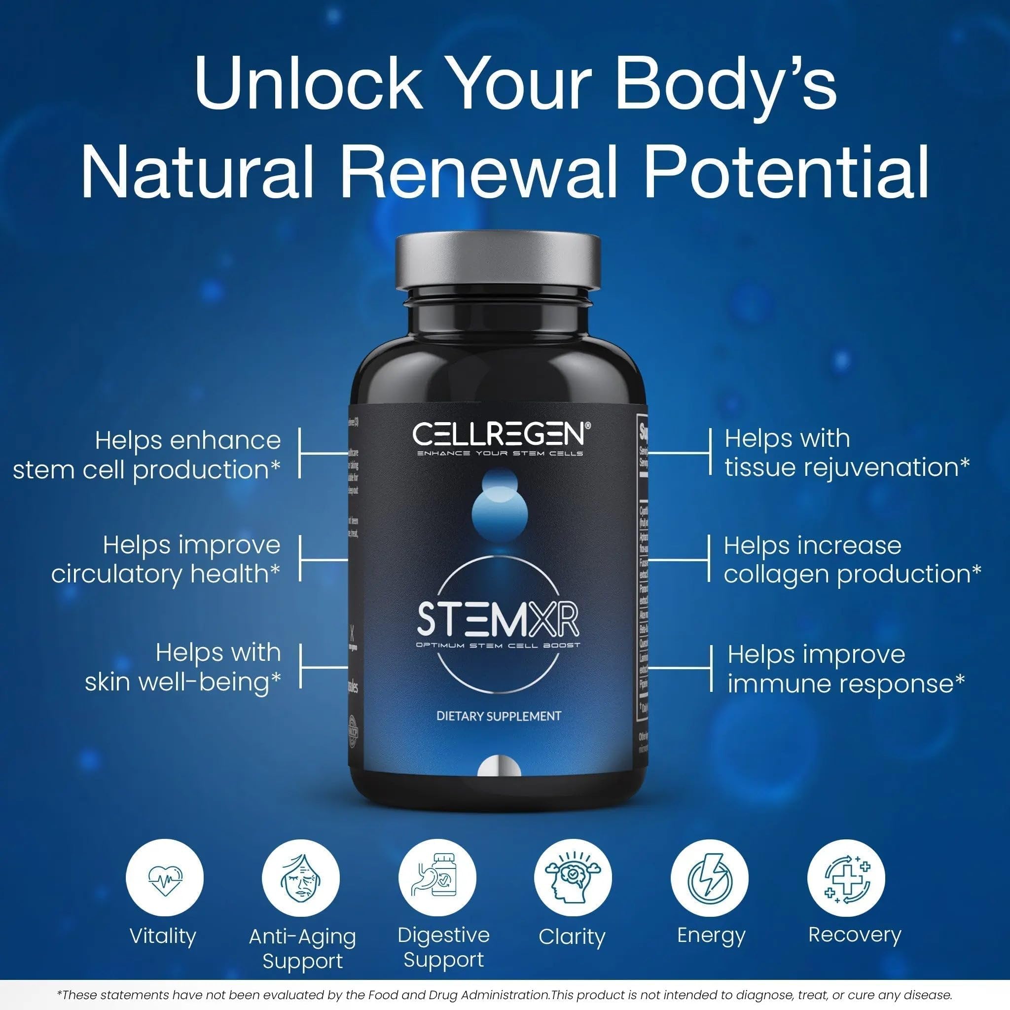 StemXR bottle pour ready for a simple daily routine.