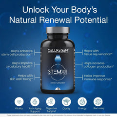 StemXR bottle pour ready for a simple daily routine.
