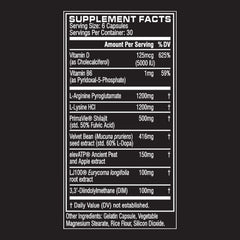 Closeup of Cellucor P6 Ultimate GH capsules for training support.